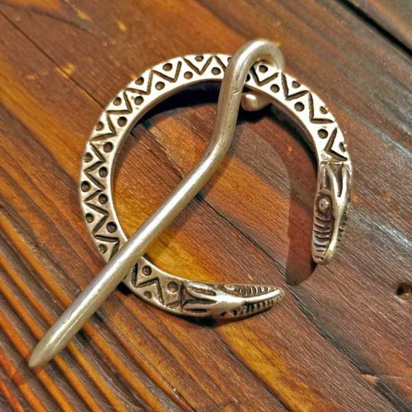 Ringfibel Drachenkopf – Bild 2