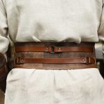 Breiter Ledergürtel Fettleder – Bild 4