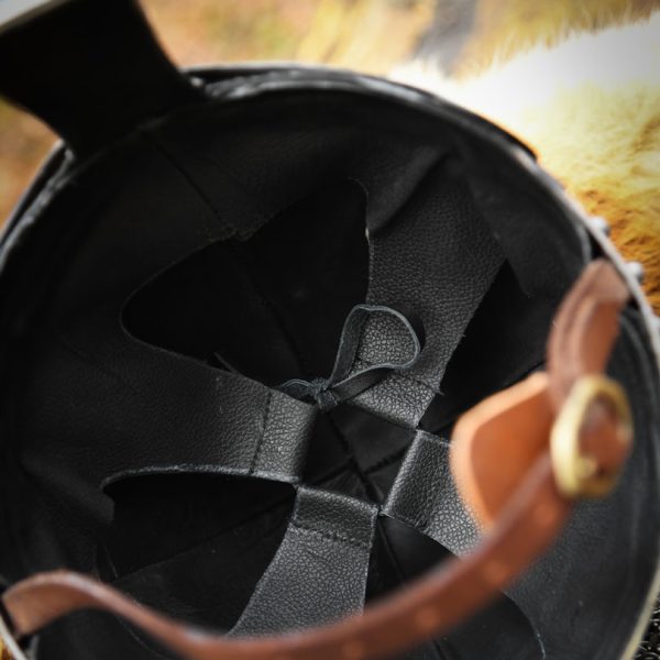 Spangenhelm mit Nasal 2mm – Bild 4