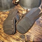 Leder Arm und Handschutz Paar