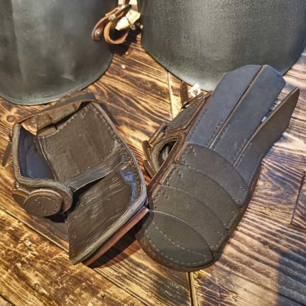 Leder Arm und Handschutz Paar – Bild 4