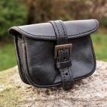 Leder Gürteltasche Braun oder Schwarz – Bild 4