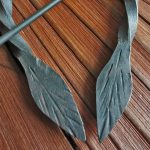 Geschmiedete Fibel Blatt – Bild 2