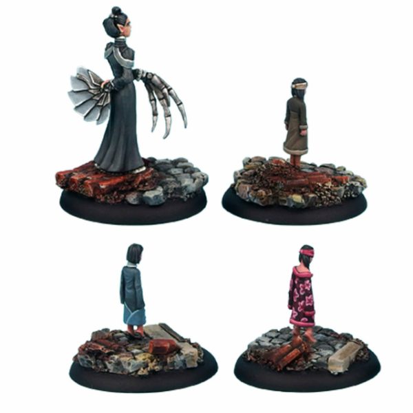 Wolsung Triad of Lotus Dragon Ubume Borei and Warashi 4Figuren – Bild 2